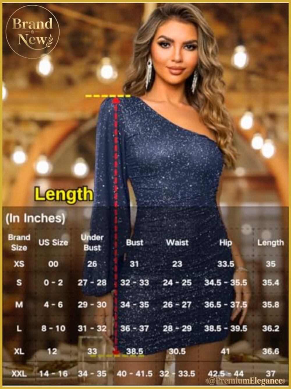 Sparkly One Shoulder Ruched Bodycon Mini Prom Dress - Picture 5 of 5